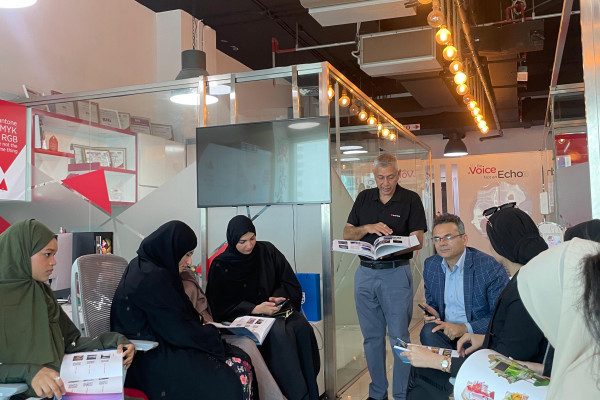 CBA Students Gain Valuable Insights from Field Trip to Prism Advertising, Dubai