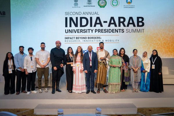 The Second Annual India–Arab University Presidents Summit Opens at Ajman University to Shape the Future of Cross-Regional Higher Education
