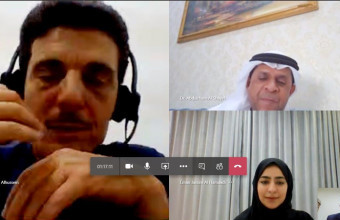 Ajman University Holds First Remote Discussion of Master Degree