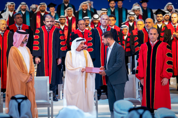 Ruler of Ajman and Crown Prince Witness Graduation of 300 Students from the UAE-Kuwait Brotherhood Class of 2026 at Ajman University