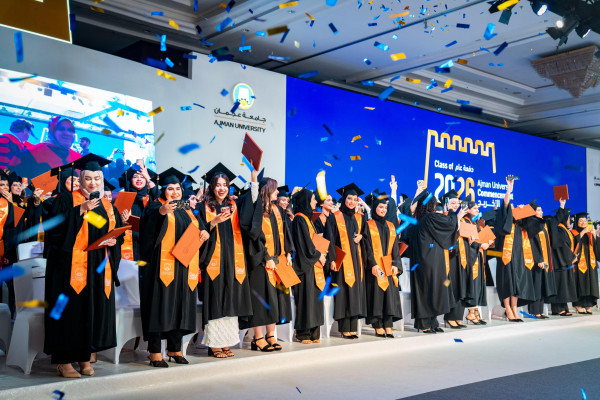 Consort of Ruler of Ajman Witnesses Graduation of 450 Female Students from UAE-Kuwait Brotherhood Class of 2026 at Ajman University