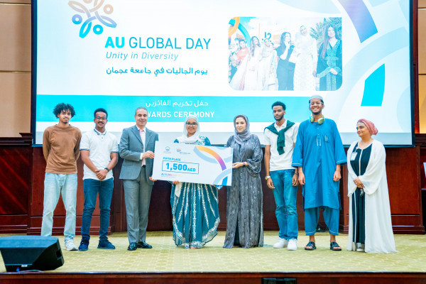 Ajman University Honors the Winning Clubs on AU Global Day 2024