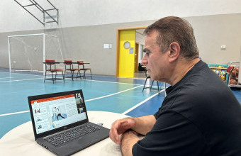 The Athletics Unit Organizes a Workshop on Enhancing Physical Fitness in Workplace