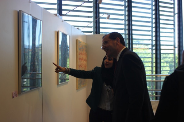 Tribute to Khalil Gibran by Ajman University Student in Geneva