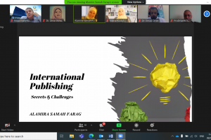 The College of Mass Communication Organizes a Webinar for the International Publishing Practices