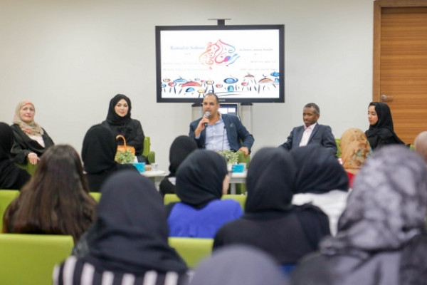 جلسة سحور رمضانية مع طلاب وطالبات السكن