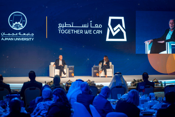 تحت رعاية سمو الشيخ عمار بن حميد النعيمي مؤتمر خريجي جامعة عجمان الأول يفتح آفاق الشراكة ويُرسّخ دور الخريجين في خدمة المجتمع