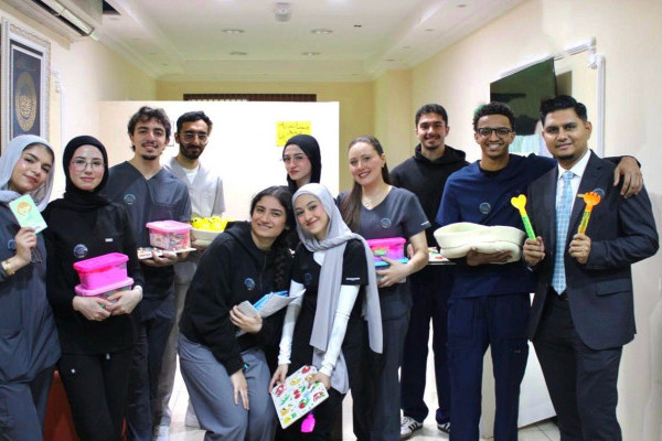 Medical Education Beyond the Classroom with Children at Salma Special Education Services Center