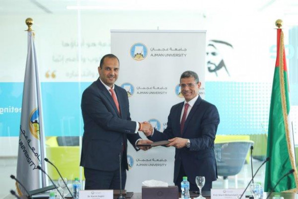 مذكرة تفاهم بين جامعة عجمان ومدينة زويل للعلوم والتكنولوجيا