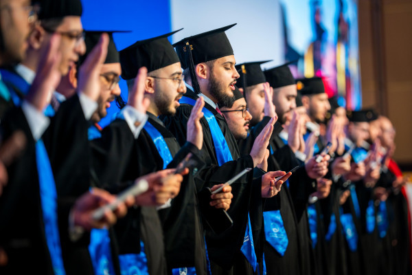 H.H. Sheikh Humaid Al Nuaimi Attends the Graduation Ceremony for Ajman University’s Class of 2025