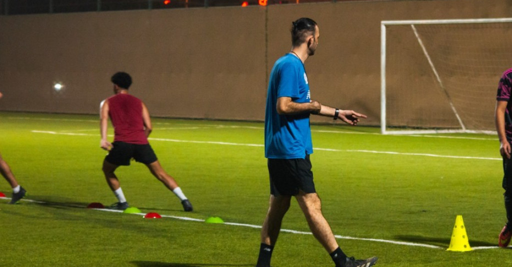 AU Athletics Unit Hosts Soccer Team Training Sessions for the International Charity Organization