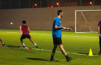 AU Athletics Unit Hosts Soccer Team Training Sessions for the International Charity Organization
