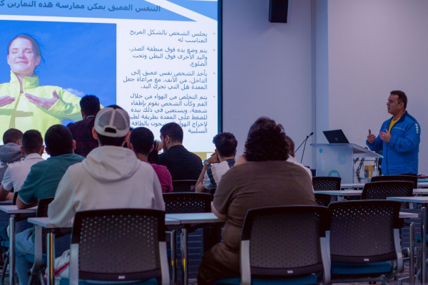 Ajman University Hosts “Improve Your Health with Deep Breathing” Workshop for Its Students