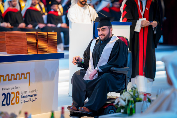 Ruler of Ajman and Crown Prince Witness Graduation of 300 Students from the UAE-Kuwait Brotherhood Class of 2026 at Ajman University