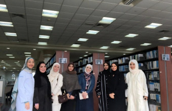 زيارة ميدانية إلى المكتبة المركزية في الشارقة