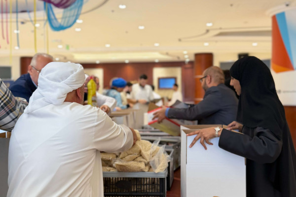 كلية القانون تنظم مبادرة «المير الرمضاني» لتعزيز الأمن الغذائي