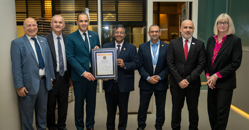 Ajman University Earns 5+ QS Stars Overall Rating The Highest Distinction in the QS Stars Rating System