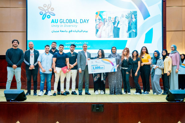 Ajman University Honors the Winning Clubs on AU Global Day 2024