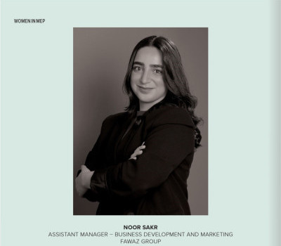 DBA Student Noor Nedal Mohamed Sakr Selected for Women in MEP Powerlist 2025