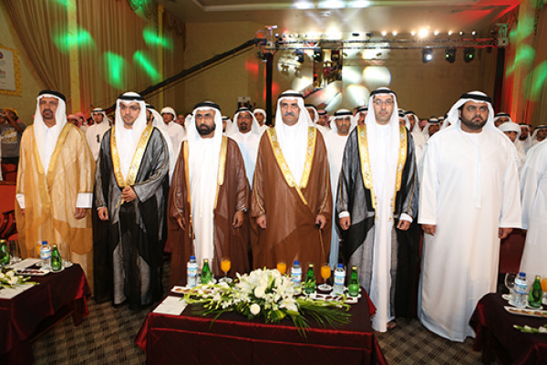 حاكم الفجيرة يشهد حفل تخريج دفعة 2013 في مقر جامعة عجمان بالفجيرة