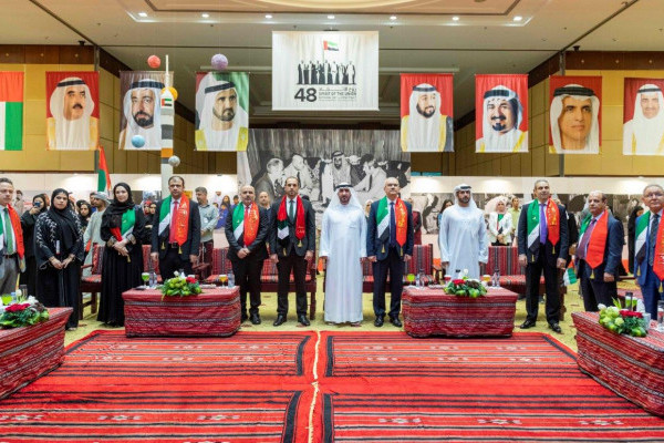 Ajman University Marks 48th UAE National Day