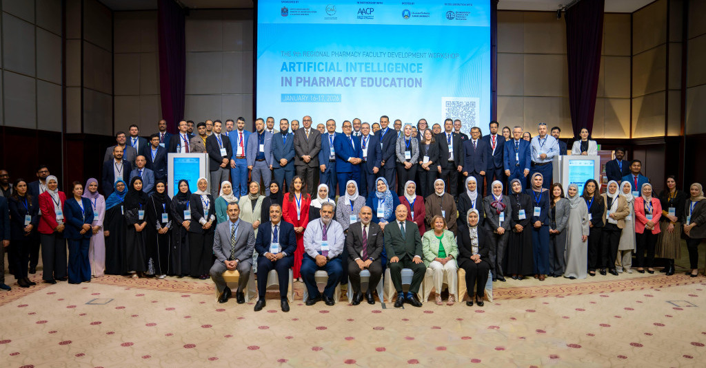 Ajman University Hosts 9th Regional Workshop to Strengthen AI Capabilities Among Pharmacy Faculty