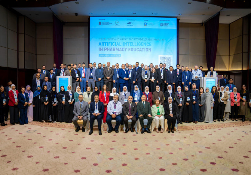 Ajman University Hosts 9th Regional Workshop to Strengthen AI Capabilities Among Pharmacy Faculty