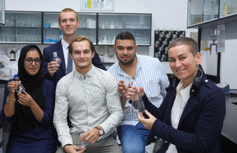 Medical Students from Institut Ostéopathie Bordeaux in France Visit AU