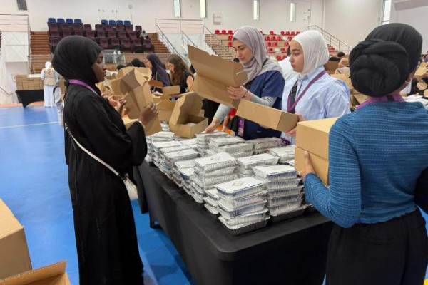 Together We Serve: Empowering Students Through Community Meal Packing _5