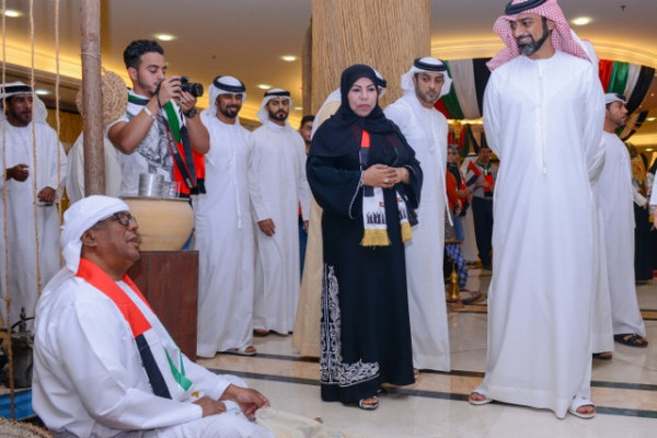 Crown Prince of Ajman Celebrates 45th UAE National Day with Ajman University Family