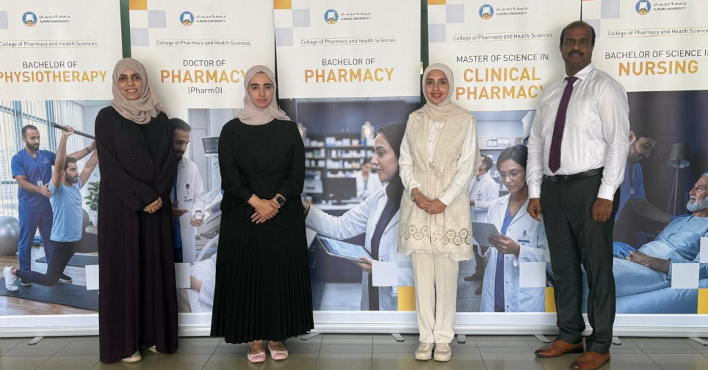 Cross-Border Learning in Pharmacy Practice: Ajman University’s College of Pharmacy and Health Sciences Welcomes Visiting Pharm.D. Student from Jordan