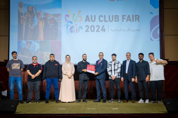 Ajman University Honors Winning Clubs in the 2024 Student Club Fair