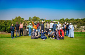 Ajman University Resumes the Mangrove Planting Initiative in Collaboration with Al Zorah Golf Club and Quest for Adventure