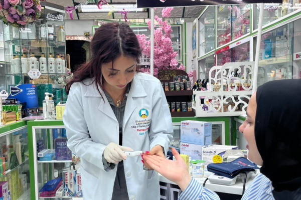 Ajman University Pharmacy Student Completes International Community Pharmacy Rotation at JUST, Jordan