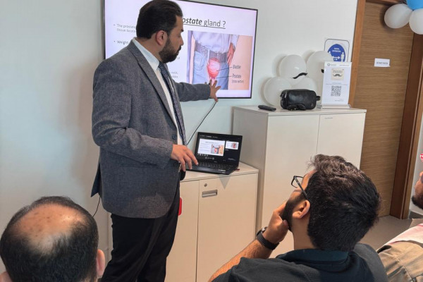 OMS Marks Movember with Men's Health Awareness Session at AU _4