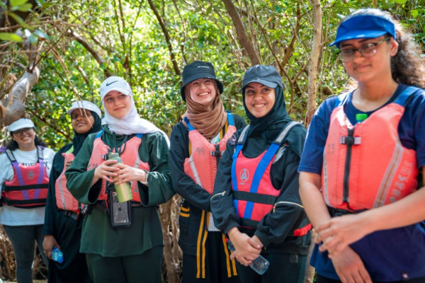 Ajman University Contributes Towards Planting of 10,000 Mangrove Trees on World Environment Day