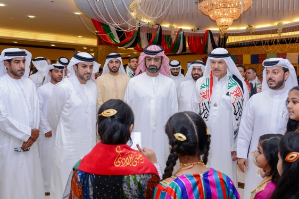 Crown Prince of Ajman Celebrates 45th UAE National Day with Ajman University Family