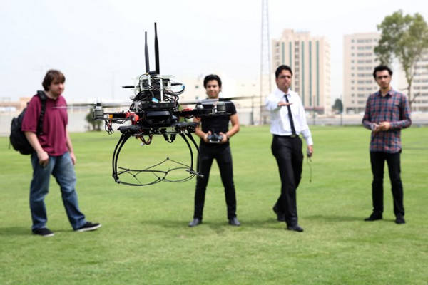 AUST Students Build Drone for Ajman Civil Defence