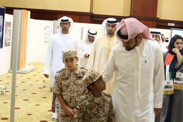 ولي عهد عجمان يشهد احتفالات جامعة عجمان باليوم الوطني الـ44