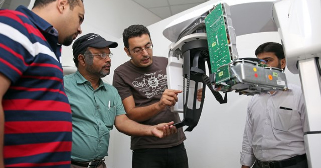 دورة تدريبية تقنية لجهاز أشعة متطور بجامعة عجمان