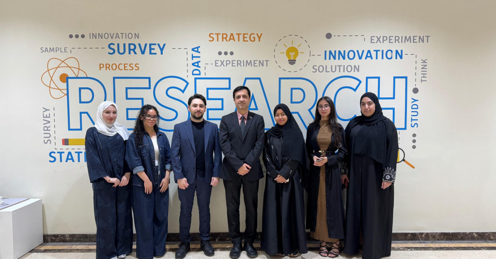 Ajman University Students Win Best Poster Award at Zayed University’s International Student Research Competition 2026