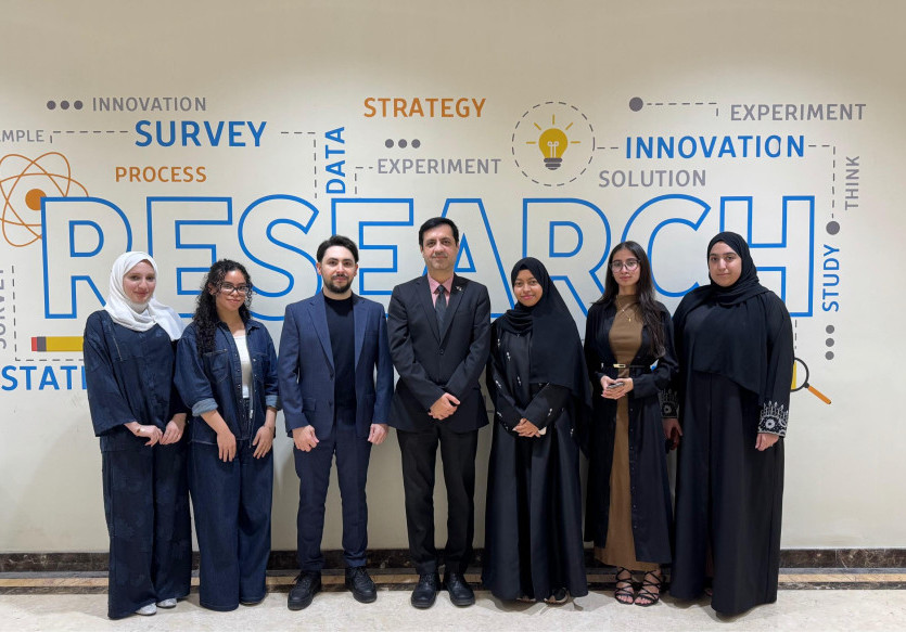 Ajman University Students Win Best Poster Award at Zayed University’s International Student Research Competition 2026