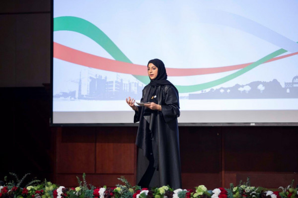 ماجد النعيمي يشهد احتفالات جامعة عجمان باليوم الوطني الـ 48