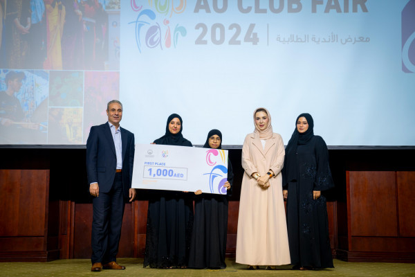 Ajman University Honors Winning Clubs in the 2024 Student Club Fair