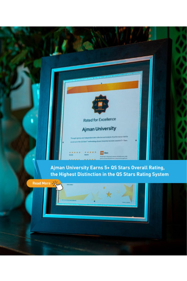 Ajman University Earns 5+ QS Stars Overall Rating, the Highest Distinction in the QS Stars Rating System