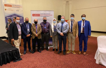 Faculty members have participated in the “Quality Measurement in Health Professions Education – Revisiting the Metrics” conference organized by Gulf Medical University (GMU)