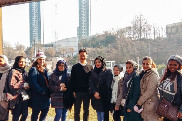 Ajman University Students Experience Student Exchange Program in South Korea