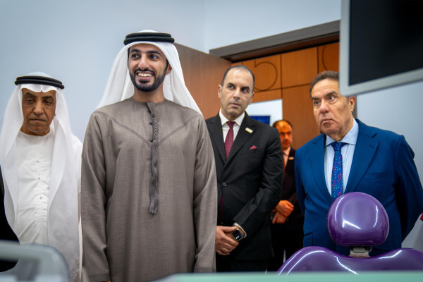 Sheikh Rashid bin Humaid Al Nuaimi Inaugurates Ajman University Medical Center
