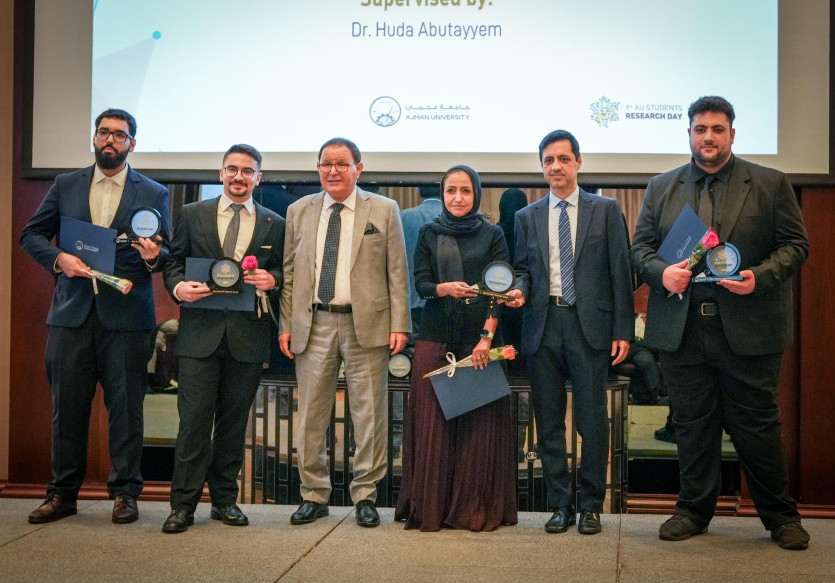 Ajman University Reinforces Its Research Leadership at the 9th Research Day, Showcasing Innovative Student Projects Across Diverse Disciplines
