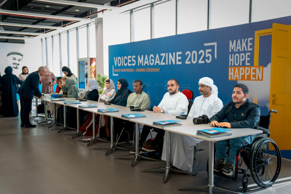 VOICES Magazine 2025 Signing Ceremony – Celebrating the Courage of Students of Determination _6